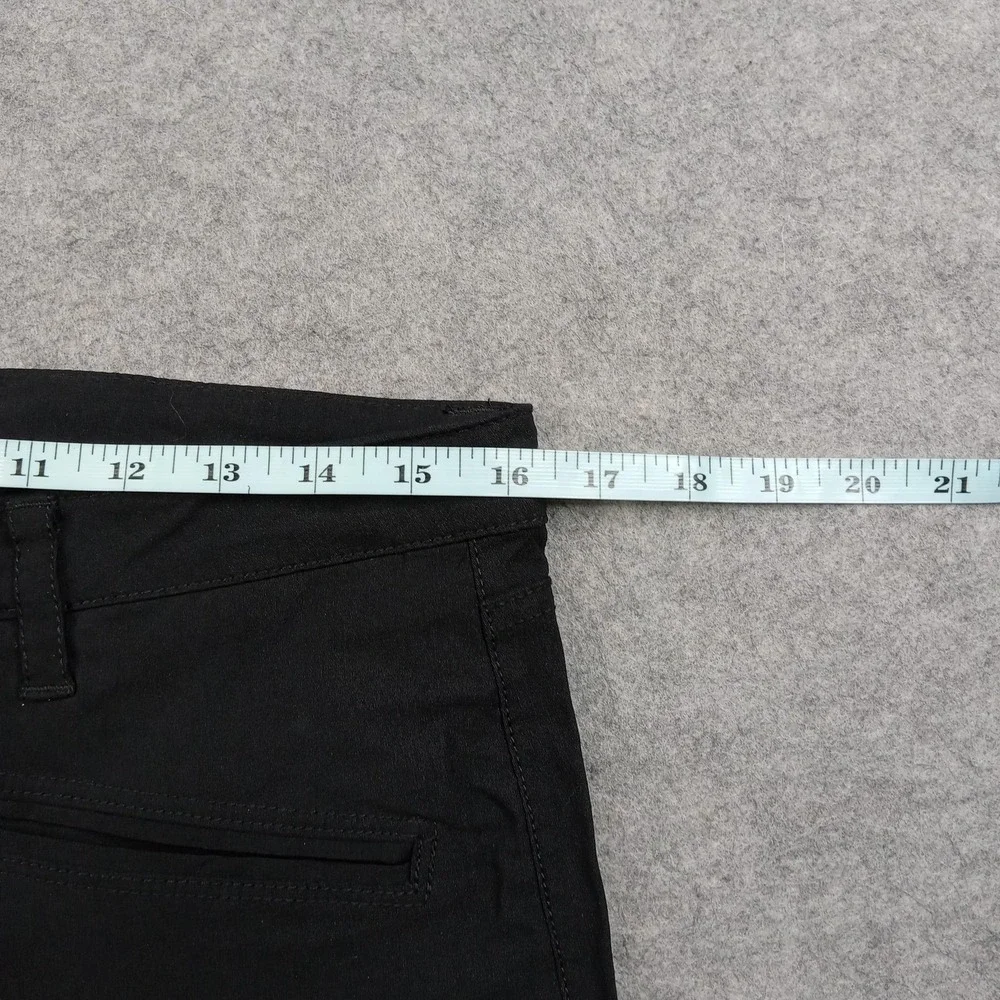 DKNY Jeans Pants Womens 12 Black‎ Stretch Twill Straight Leg Dress Work Office